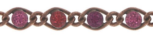 image for Bracelet Magic Fireball Coralline / Dark Rose  Classic Size (21mm Ø)