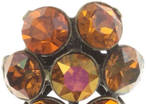 image pour Clou d'oreille Magic Fireball Orange  