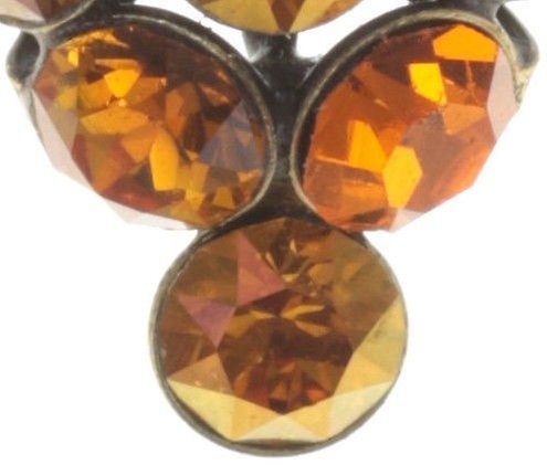 image pour Clou d'oreille Magic Fireball Orange  