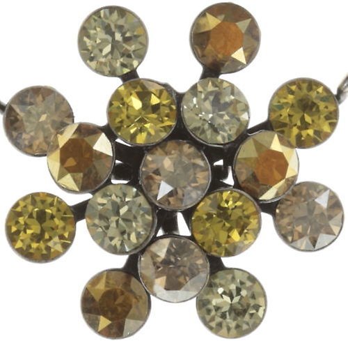 Bild für Halskette mit Anh&auml;nger Magic Fireball Gelb / Braun  Classic Size (21mm Ø)