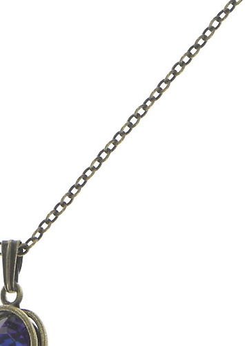 image pour Collier pendant Sparkle Twist Bleu / Lila crystal heliotrope 