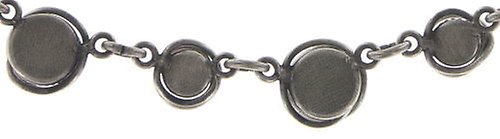 image for Necklace Sparkle Twist Green crystal vitrail medium 