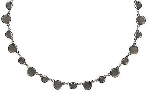 image for Necklace Sparkle Twist Brown crystal metallic sunshine 