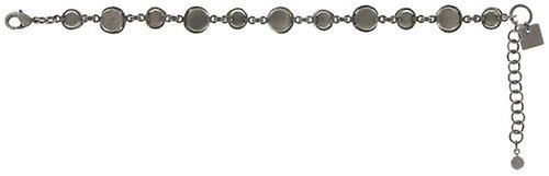 image for Bracelet Sparkle Twist Brown crystal metallic sunshine 