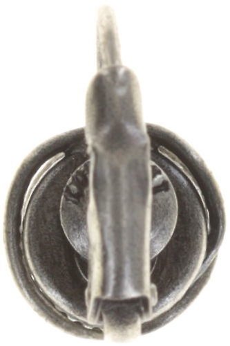 image for Earring Eurowire Sparkle Twist White / Lt. Rose crystal vitrail light 