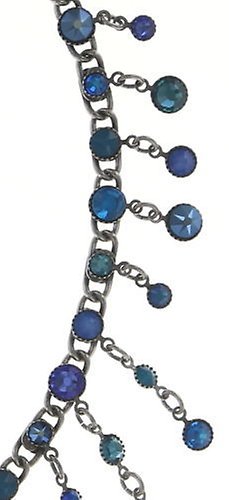 image pour Collier Waterfalls Bleu  