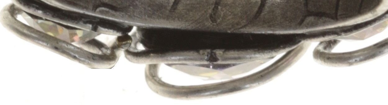 image pour Anneau Sparkle Twist Blanc / Rose Clair crystal vitrail light 