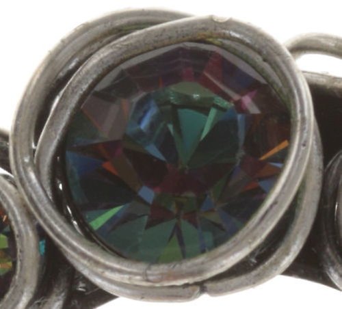 Bild für Ring Sparkle Twist Grün Kristall vitrail mittel 