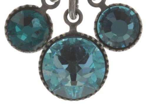 image for Earring Stud Dangling Waterfalls Blue / Green  