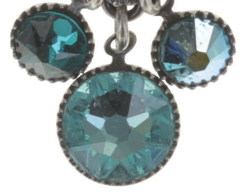 image pour Boucles d'oreilles Eurowire pendantes Waterfalls Bleu / Vert  