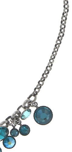 image for Necklace Waterfalls Blue / Green  