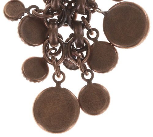 image pour Boucles d'oreilles Eurowire pendantes Waterfalls Rose / Lila  