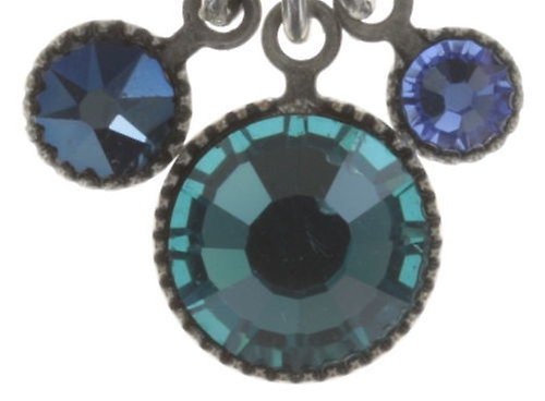 image for Necklace Pendant Waterfalls Blue  