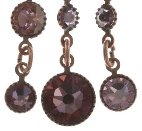 image for Necklace Waterfalls Pink / Lila  