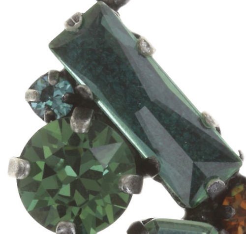 image pour Clou d'oreille pendant To Katharine With Love II Vert  