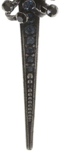 image pour Boucles d'oreilles Eurowire Galaxy in Glass Noir  medium