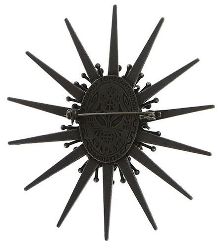 image pour Broche Galaxy in Glass Noir  extra large