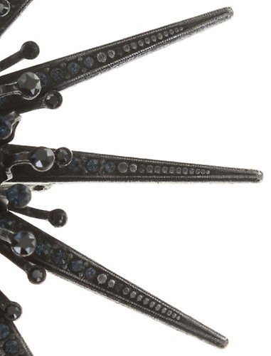 image pour Broche Galaxy in Glass Noir  extra large