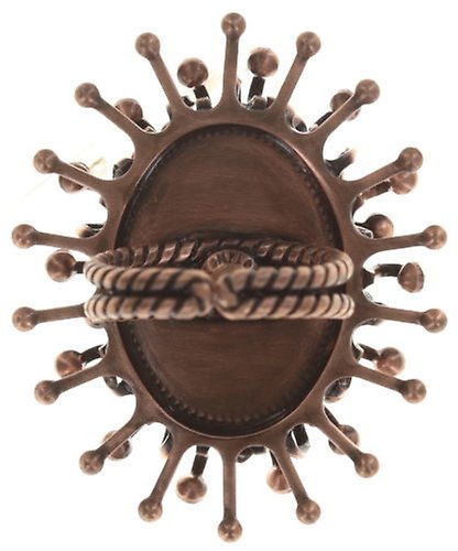 image for Ring Galaxy in Glass Red  large