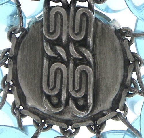 image for Necklace-Y Aquarell Blue  