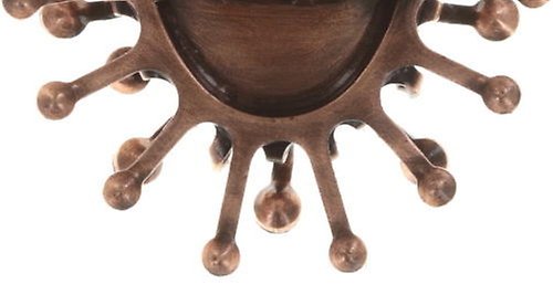 image pour Anneau Galaxy in Glass Rouge  medium