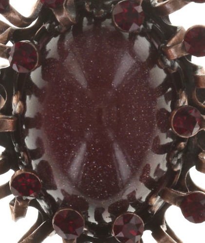 Bild für Ring Galaxy in Glass Rot  Medium