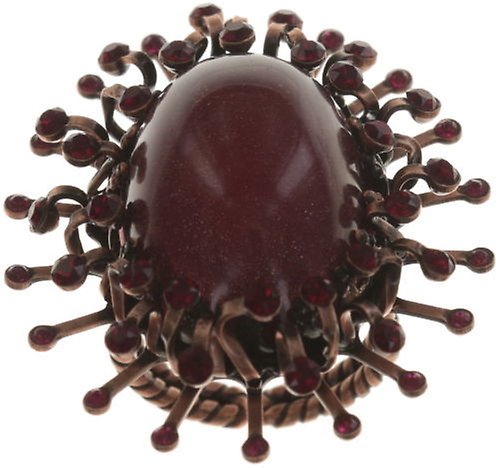 image pour Anneau Galaxy in Glass Rouge  large