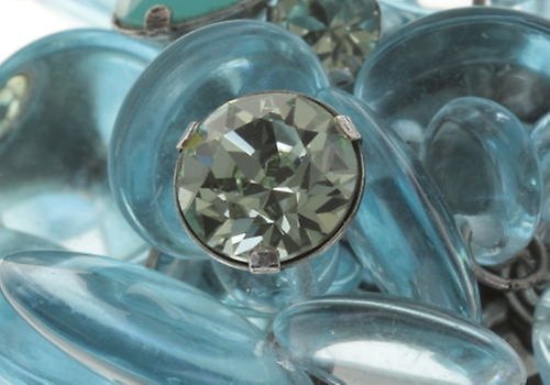 image pour Anneau Aquarell Bleu  