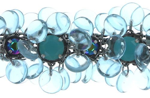 Bild für Armband Aquarell Blau  