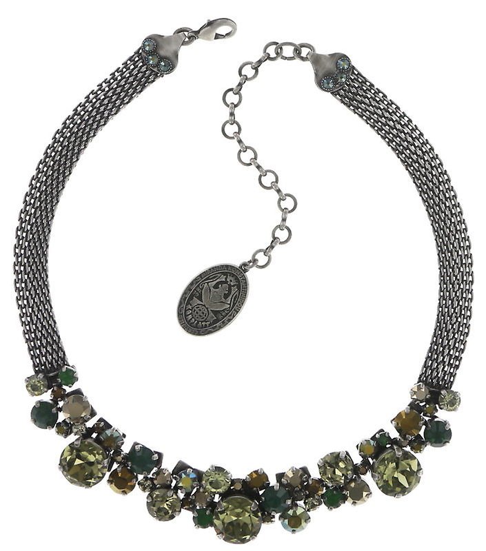 image pour Collier Ballroom Classic Glam Vert / Marron  