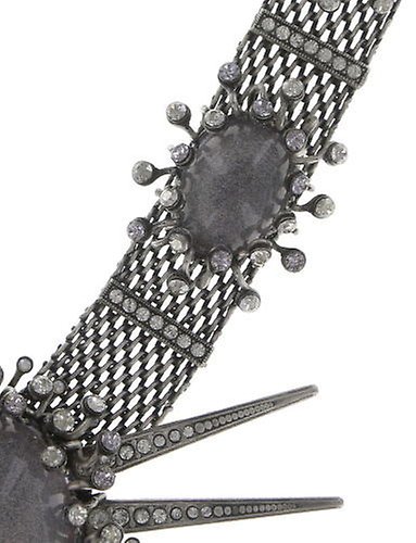 image for Necklace Galaxy in Glass White / Grey  extra large, medium, small