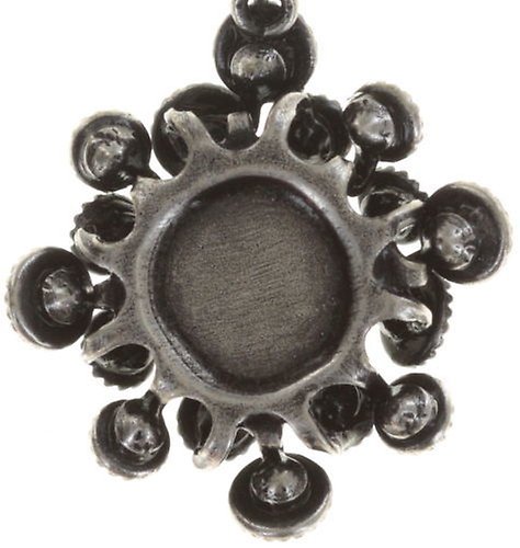 image for Earring Dangling Caviar de Luxe White  10 mm