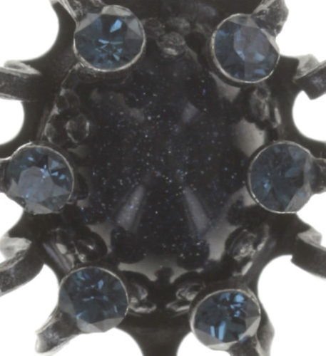 Bild für Halskette mit Anh&auml;nger Galaxy in Glass Schwarz  klein