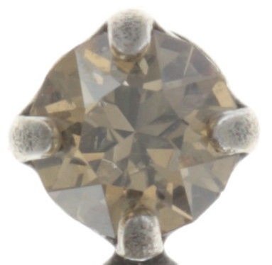 image for Earring stud dangling Ballroom brown/green/white  