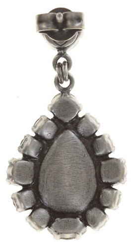 Bild für Ohrstecker baumelnd Ballroom braun / grün / weiß  