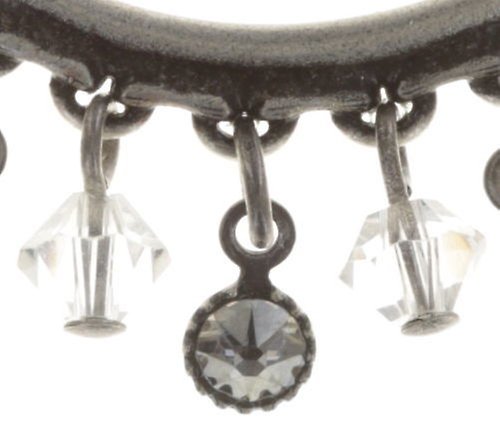 image pour Clou d'oreille pendant Creole Blanc  