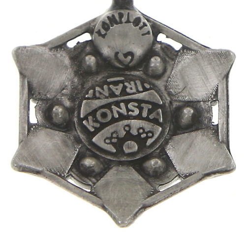 image pour Collier pendant Arabic Nights Blanc / Gris  