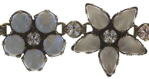 image for Necklace Flower Zumzum White  