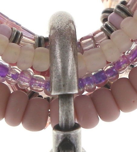 image for Bracelet elastic Petit Glamour d´Afrique Pink  