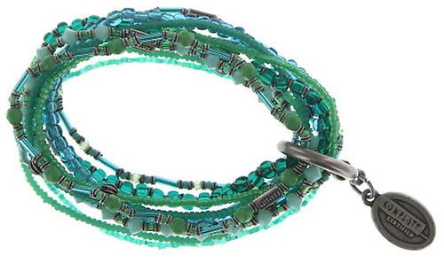 Bild für Armband elastisch Petit Glamour d´Afrique Grün  
