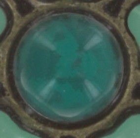 image pour Clou d'oreille Rosary Vert  