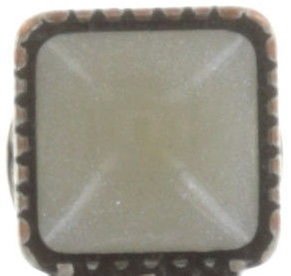 image for Earring stud Mini Treasure II White  