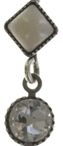 image pour Clou d'oreille pendant Mini Treasure II Blanc  