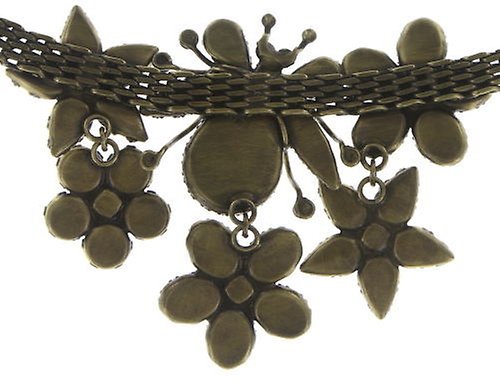 image for Necklace Flower Zumzum Blue / Green / Lila  