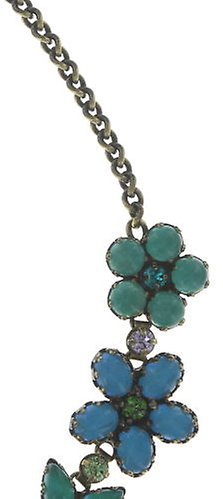 image pour Collier Flower Zumzum Bleu / Vert / Lila  
