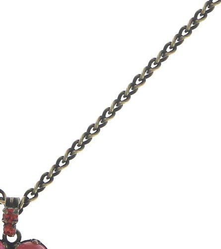 image pour Collier pendant Flower Zumzum Rose / Orange  