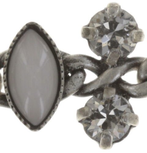 image pour Collier ras-de-cou Mini Treasure II Blanc  