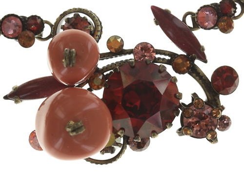 image for Necklace Collier Fiancee Orange  