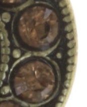 image pour Boucles d'oreilles pendantes Spell on You Marron  