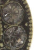 image for Earring dangling Spell on You Grey / Brown  